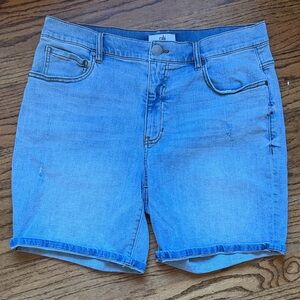 CAbi Light Blue Denim Jeans Shorts